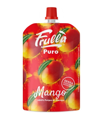 frullato di mango in sacchetto