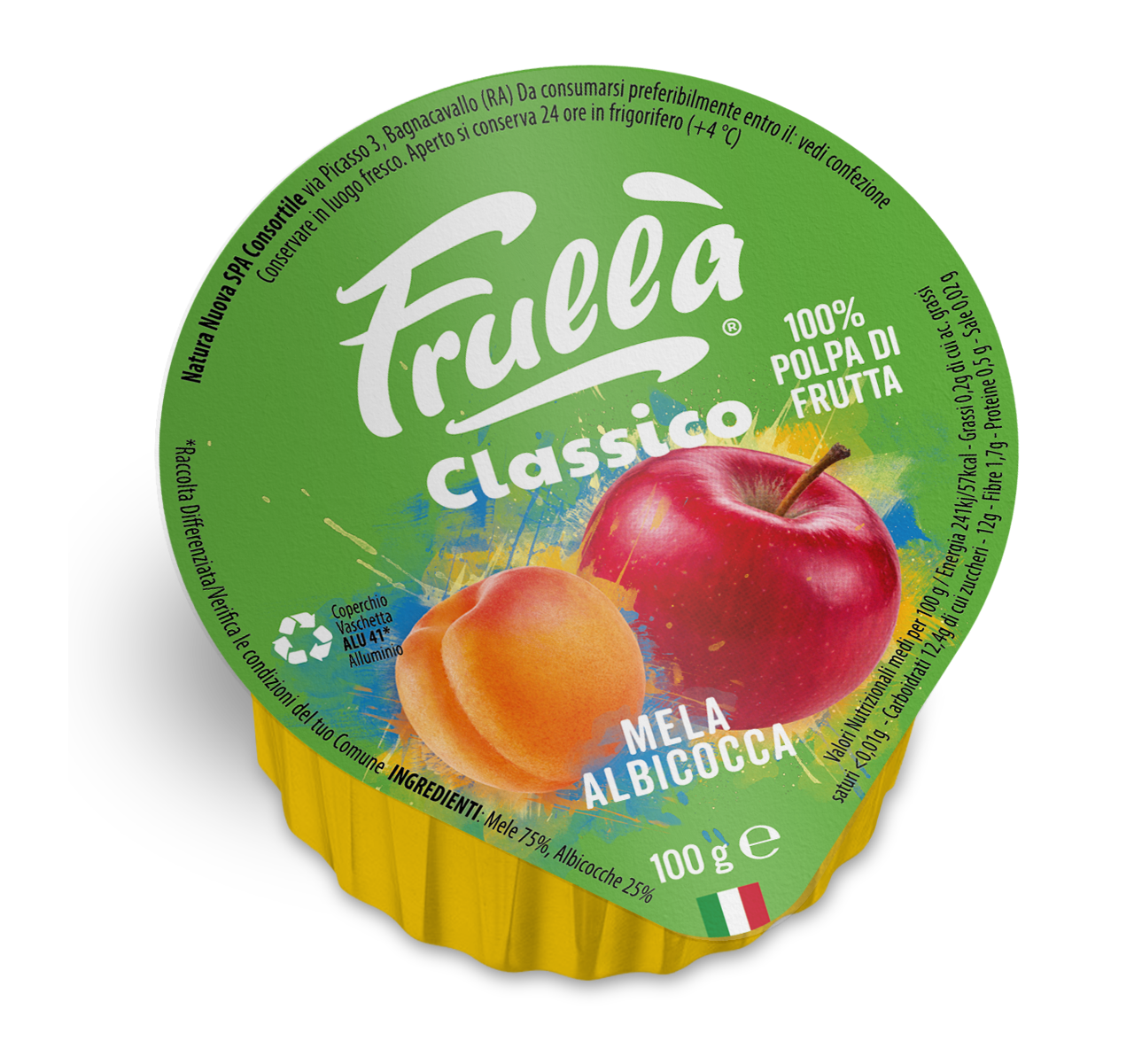 Plasmon Fruttini Mela Fragola Lampone - 6 Vasetti Da 130g, Merenda Dai 12 Mesi, Solo Zuccheri Della Frutta - Foto 7