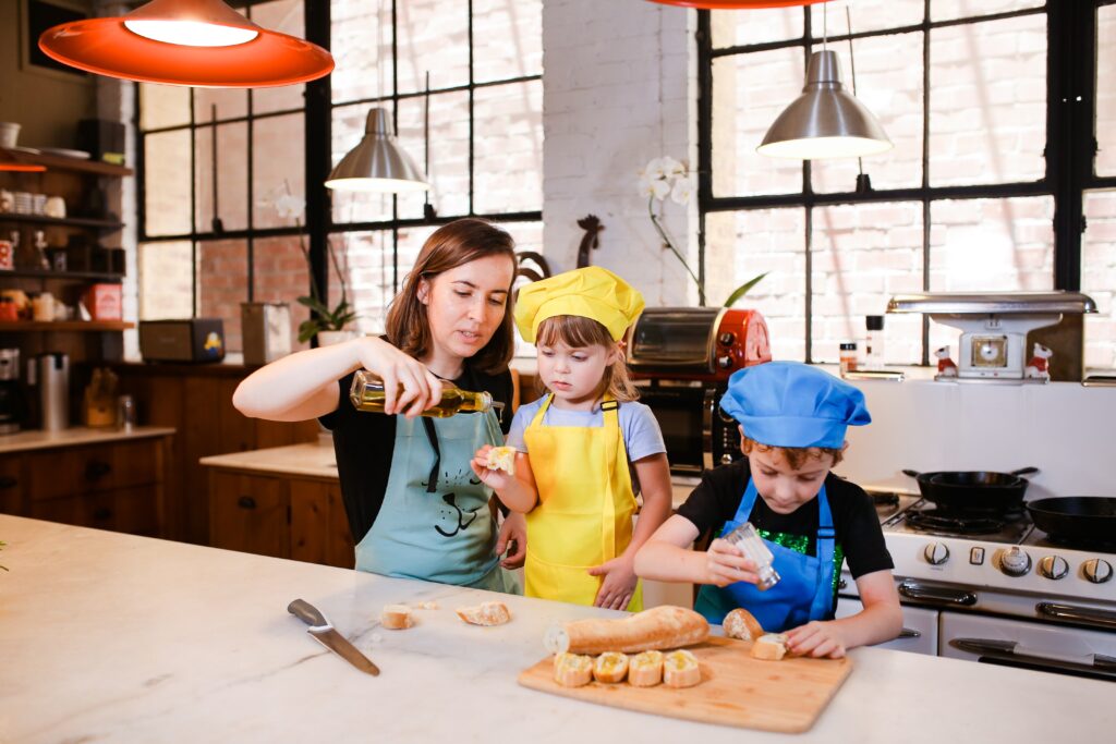 cucinare sano per figli dieta sana dei bambini